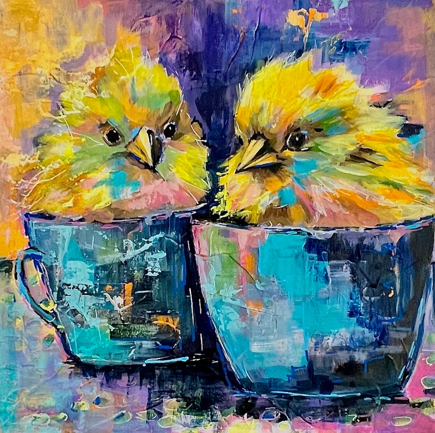 Chicks in Cups